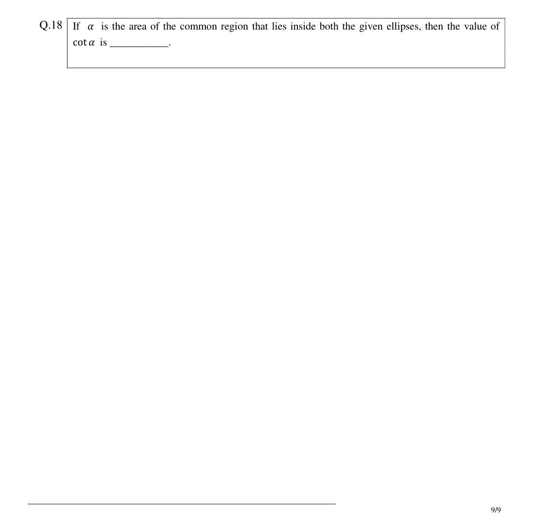 JEE Advanced 2026 Paper 2 Mathematics question 18, page 2