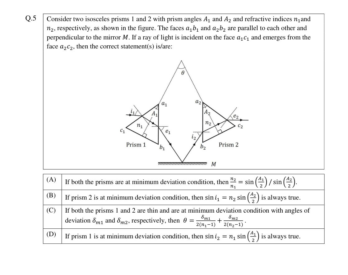 JEE Advanced 2026 Paper 2 Physics question 5, page 2
